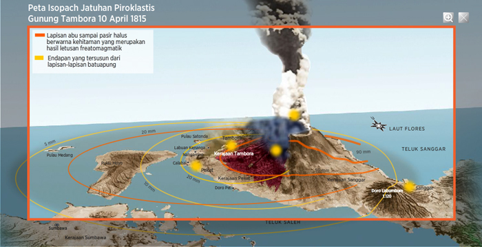 Detail Gambar Meletusnya Gunung Tambora Nomer 22