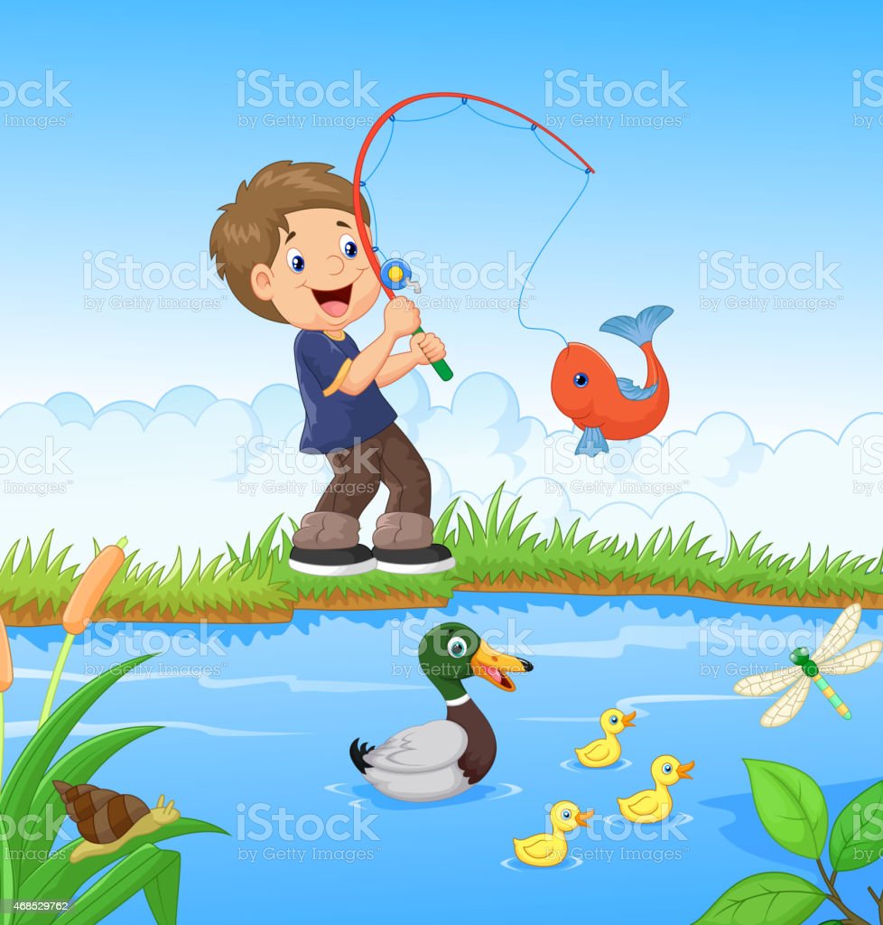 Gambar Memancing Kartun - KibrisPDR