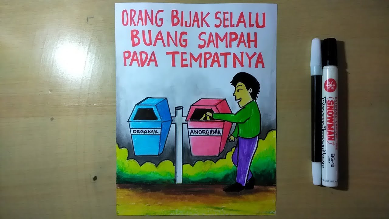 Detail Gambar Membuang Sampah Di Tempatnya Nomer 33