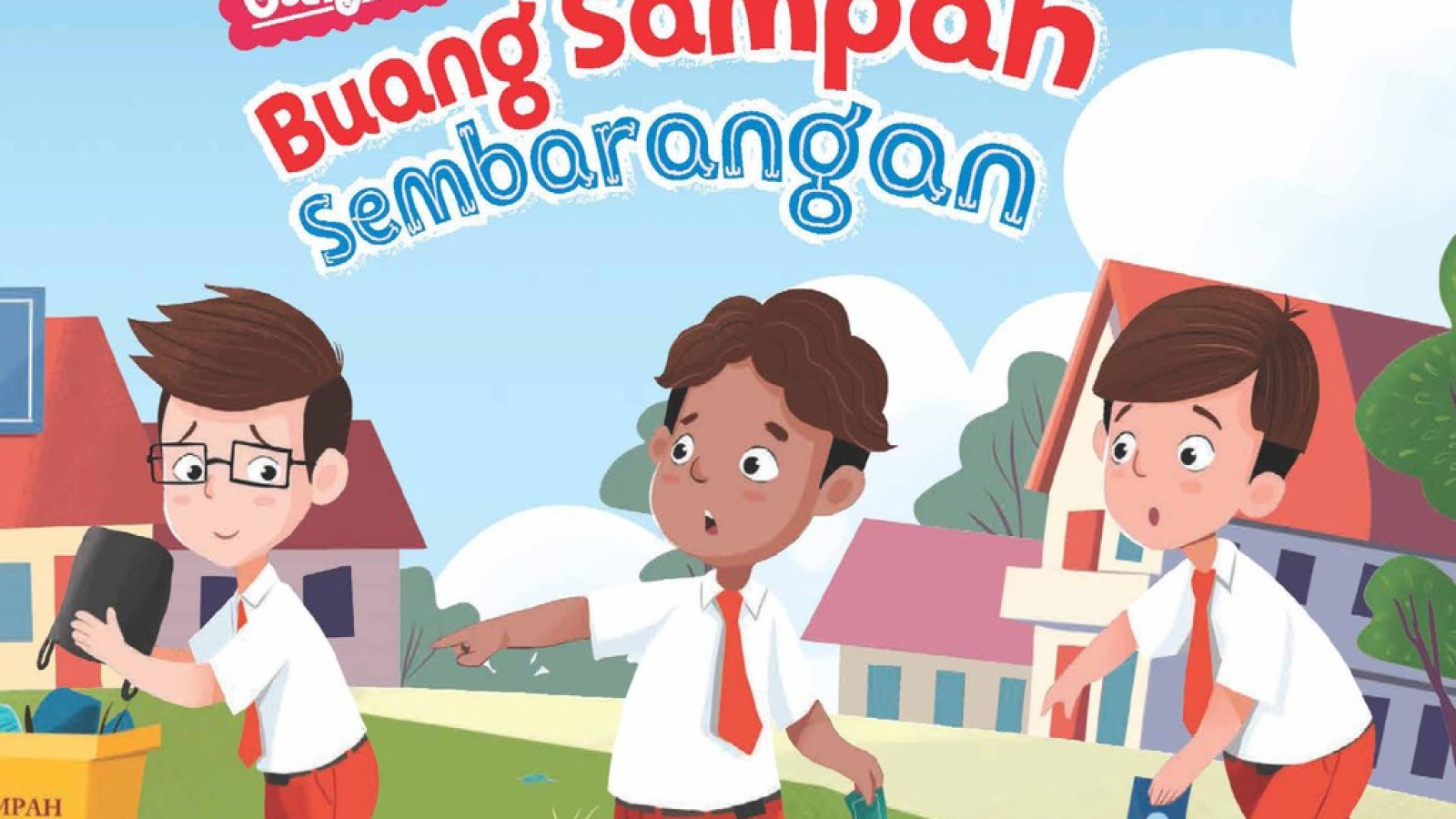 Detail Gambar Membuang Sampahkartun Nomer 27