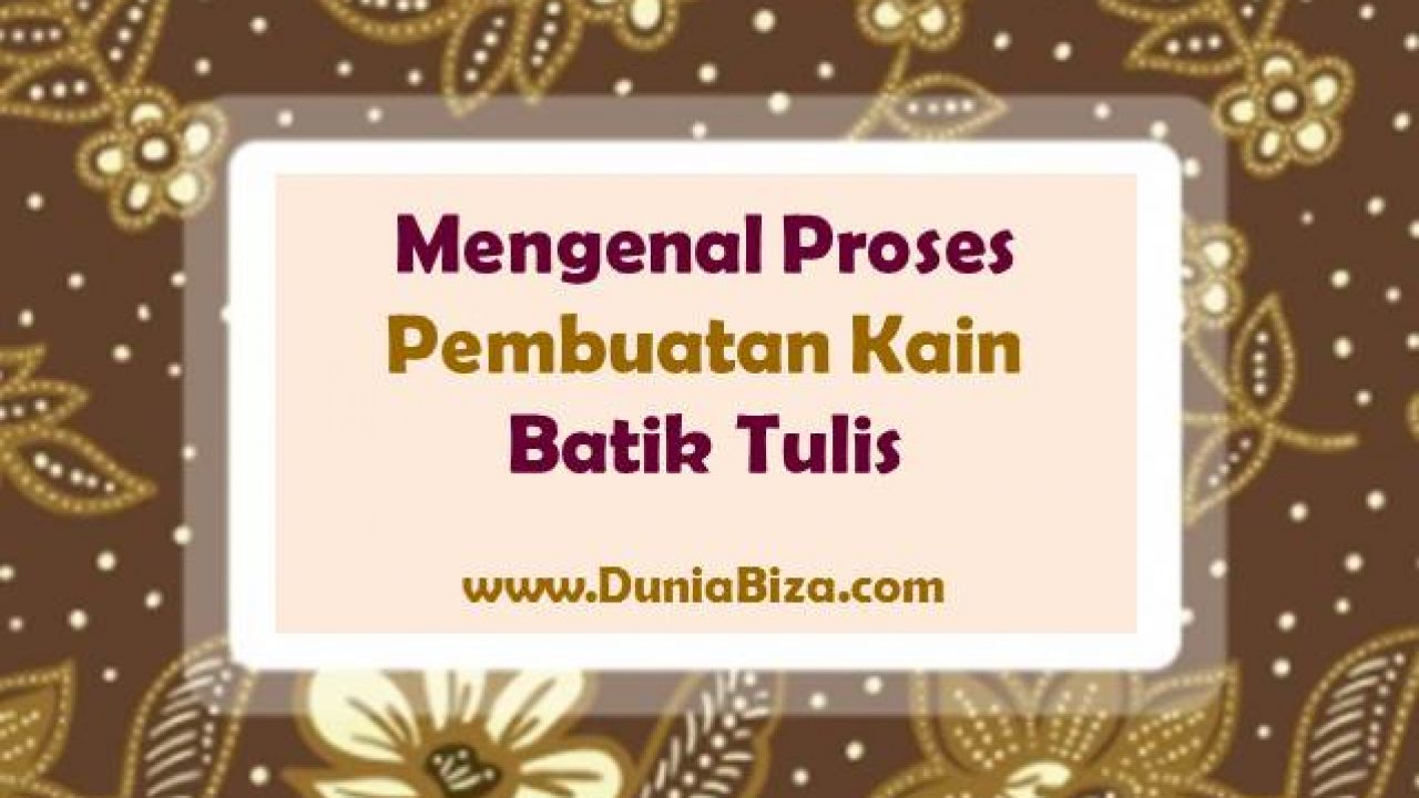 Detail Gambar Membuat Batik Nomer 28