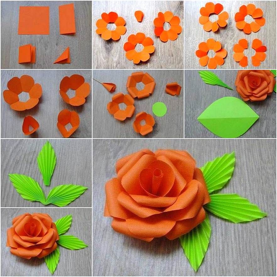 Detail Gambar Membuat Bunga Dari Kertas Origami Nomer 34