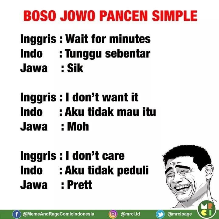 Detail Gambar Meme Lucu Bahasa Jawa Nomer 57