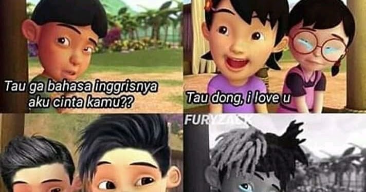 Detail Gambar Meme Lucu Upin Ipin Nomer 28