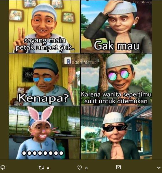 Detail Gambar Meme Lucu Upin Ipin Nomer 56