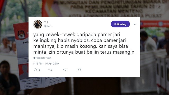 Detail Gambar Meme Pemilu 2019 Nomer 46