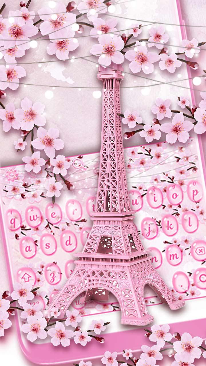 Detail Gambar Menara Eiffel Dan Bunga Sakura Nomer 22