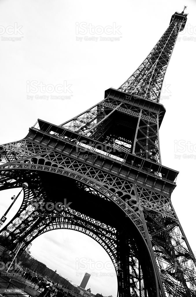 Detail Gambar Menara Eiffel Hitam Putih Nomer 27