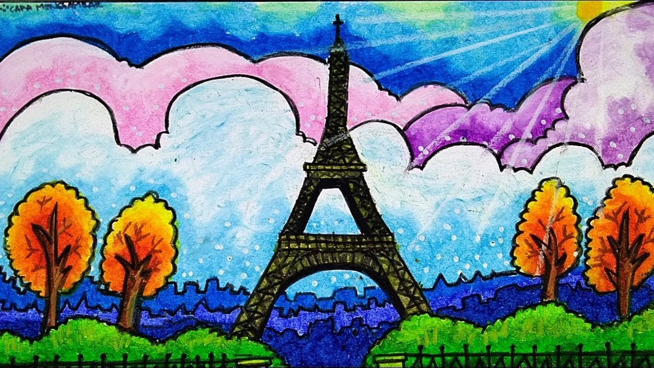 Detail Gambar Menara Eiffel Lucu Nomer 17