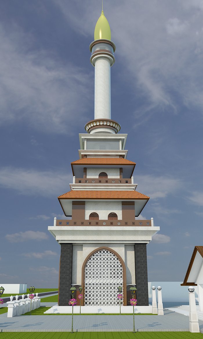 Detail Gambar Menara Masjid Nomer 13
