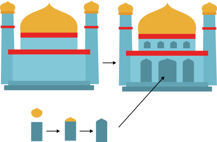 Detail Gambar Menara Masjid Kartun Nomer 16