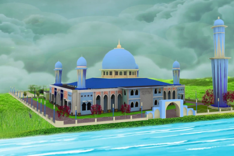 Detail Gambar Menara Masjid Kartun Nomer 51