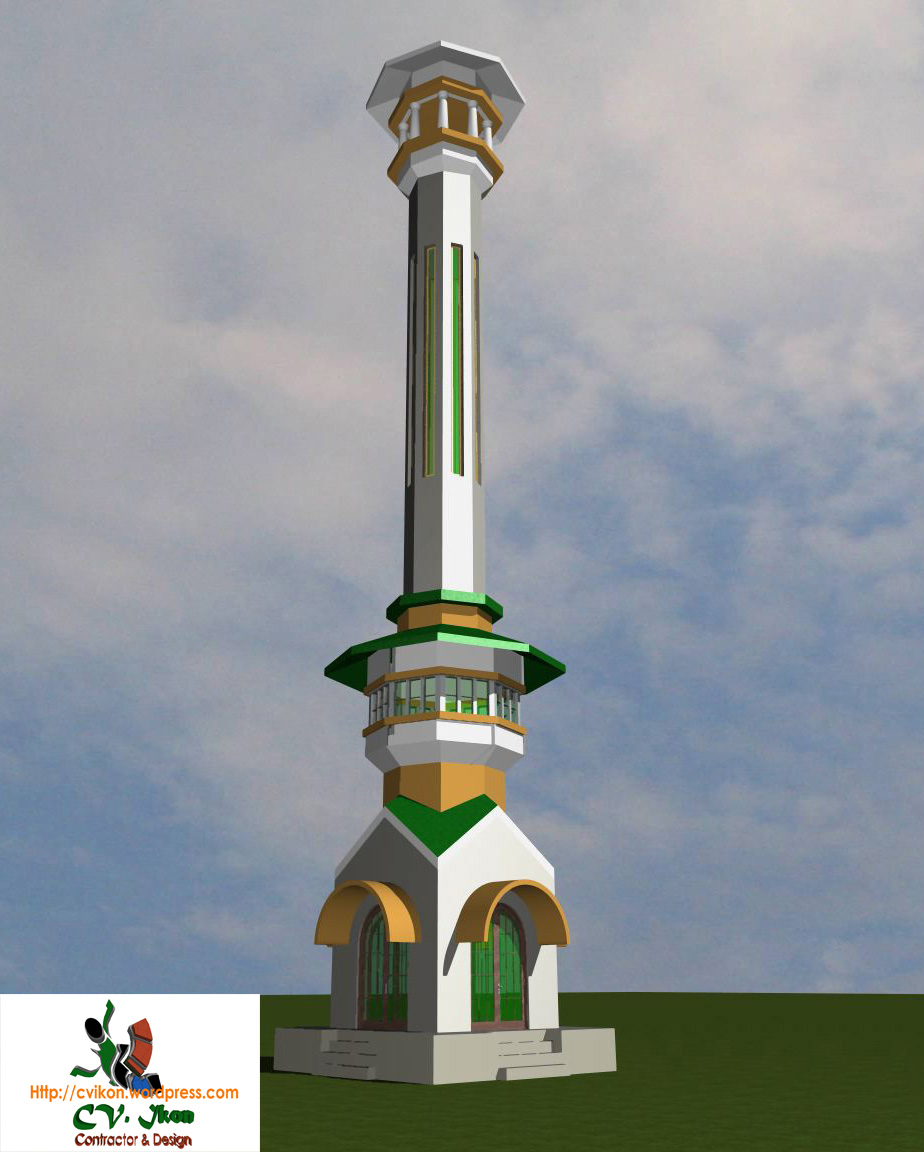 Detail Gambar Menara Masjid Minimalis Nomer 20