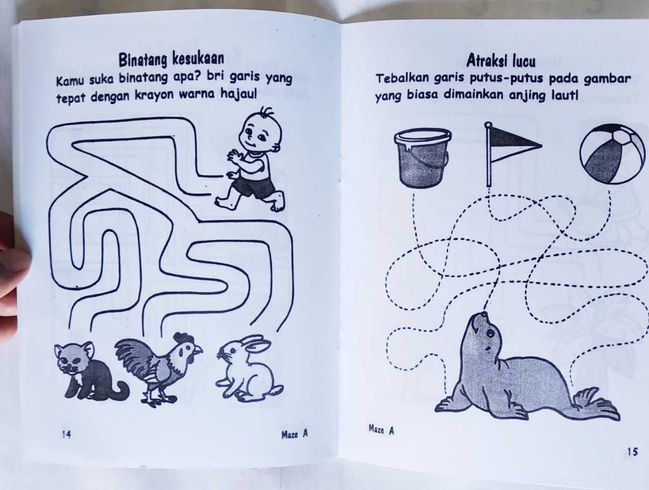 Detail Gambar Mencari Jejak Untuk Anak Tk Nomer 38