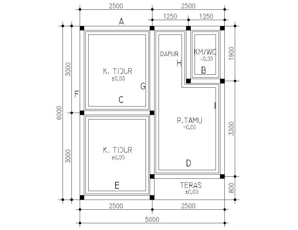 Detail Gambar Mengukur Rencana Pondasi Nomer 7