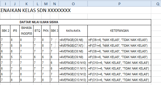 Detail Gambar Menmpilkan Hasil Nilai Nomer 50