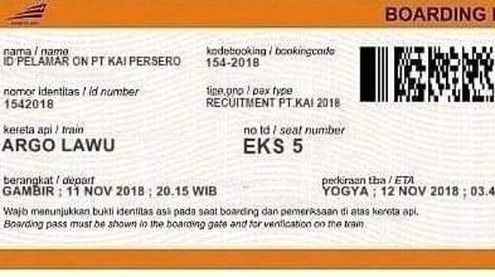 Detail Gambar Mentahan Tiket Pesawat Nomer 20