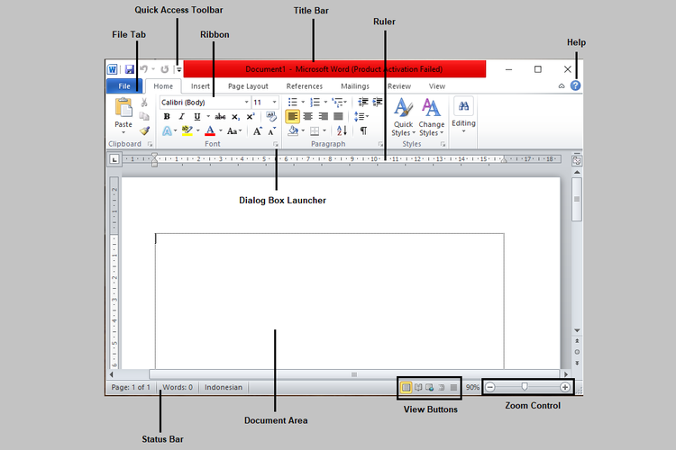 Detail Gambar Menu Bar Pada Microsoft Word Nomer 9