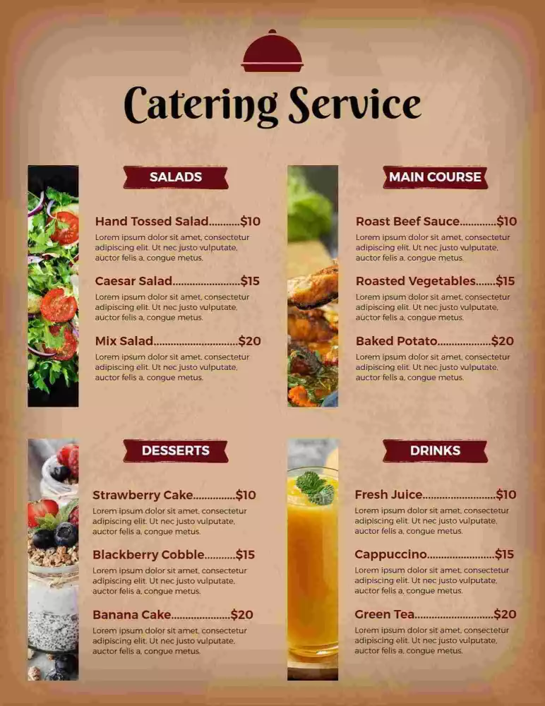 Gambar Menu Catering - KibrisPDR