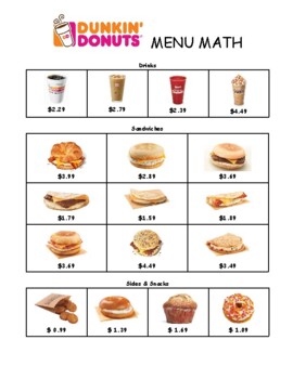 Detail Gambar Menu Dunkin Donuts Nomer 35