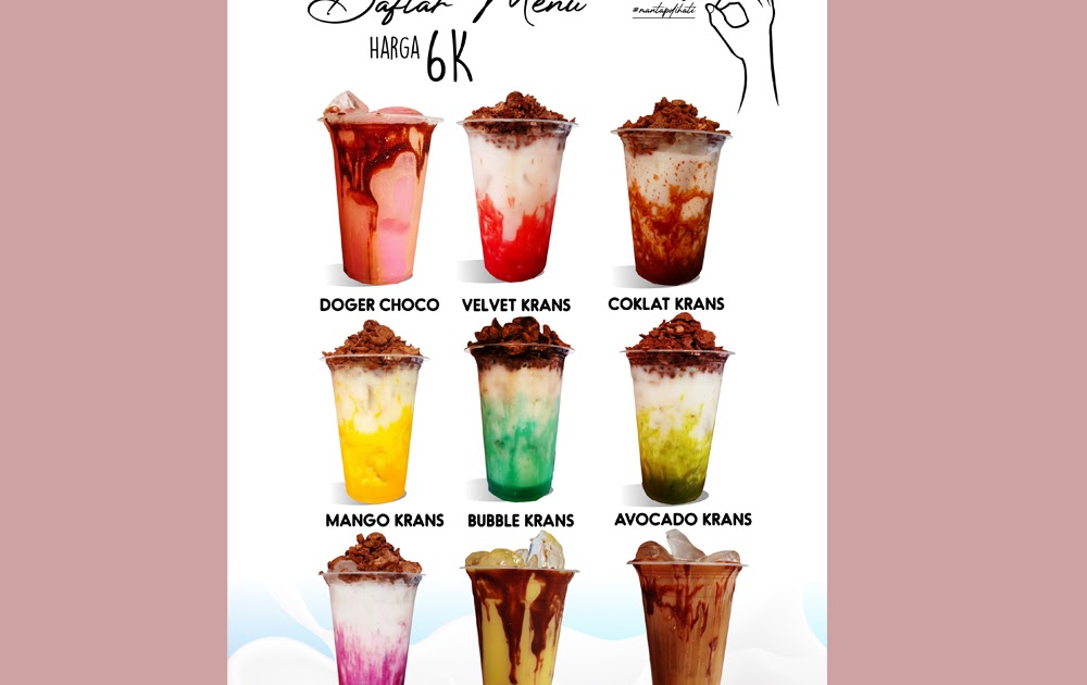 Detail Gambar Menu Minuman Kekinian Nomer 18