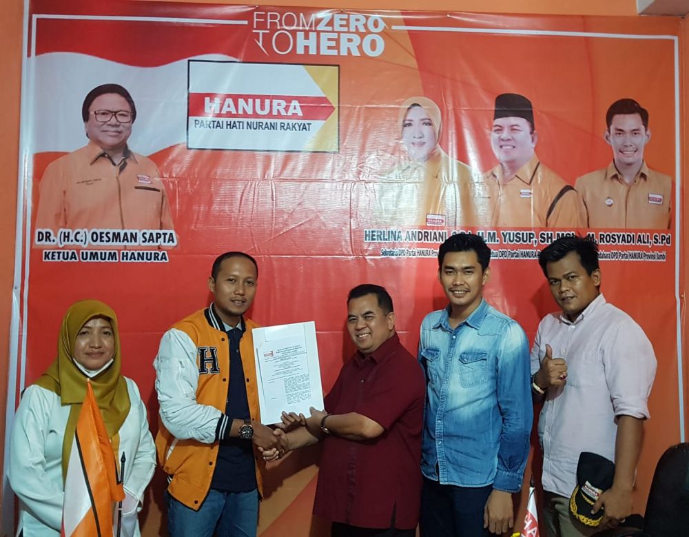 Detail Gambar Menunjuk Partai Hanura Nomer 34