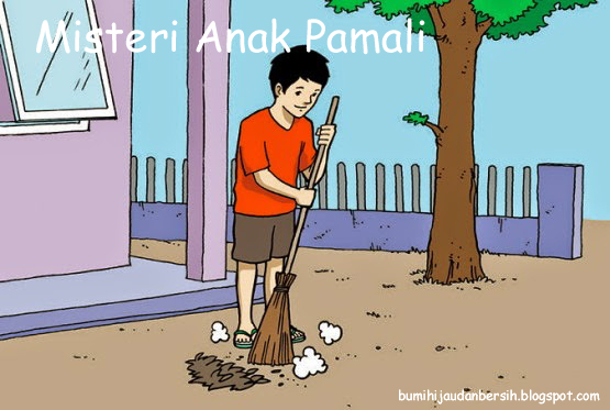 Gambar Menyapu Halaman Rumah - KibrisPDR