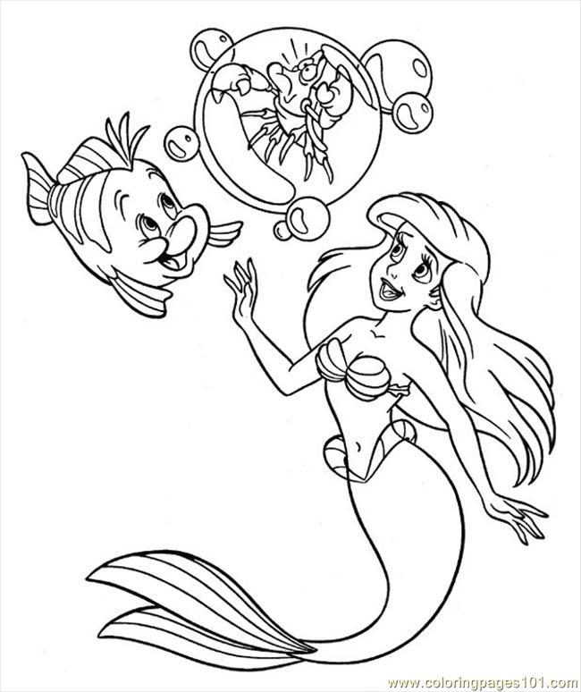 Detail Gambar Mermaid Untuk Mewarnai Nomer 31