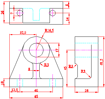 Detail Gambar Mesin 2 Dimensi Nomer 12