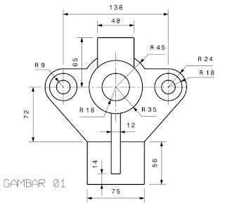 Detail Gambar Mesin 2 Dimensi Nomer 5