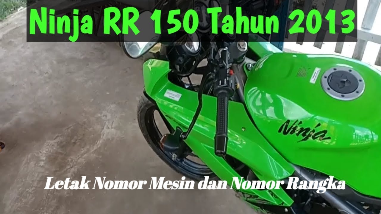 Detail Gambar Mesin Ninja Rr 150 Nomer 28