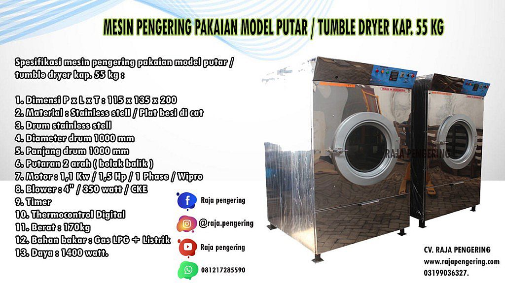 Detail Gambar Mesin Pengering Laundry Nomer 48