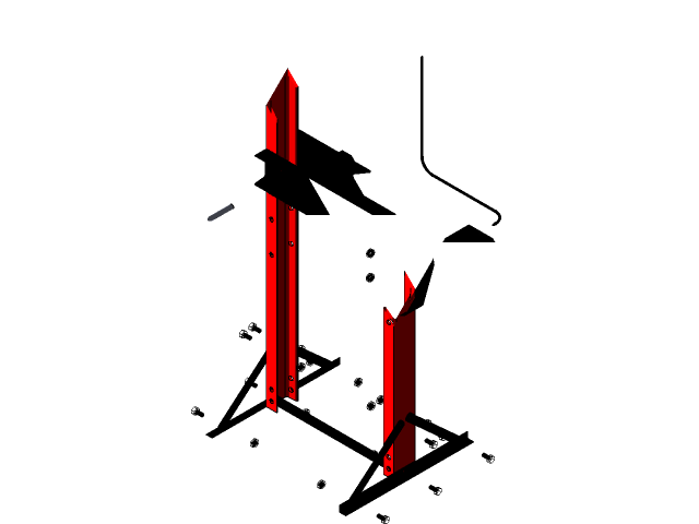 Detail Gambar Mesin Press Hidrolik Autocad Nomer 21