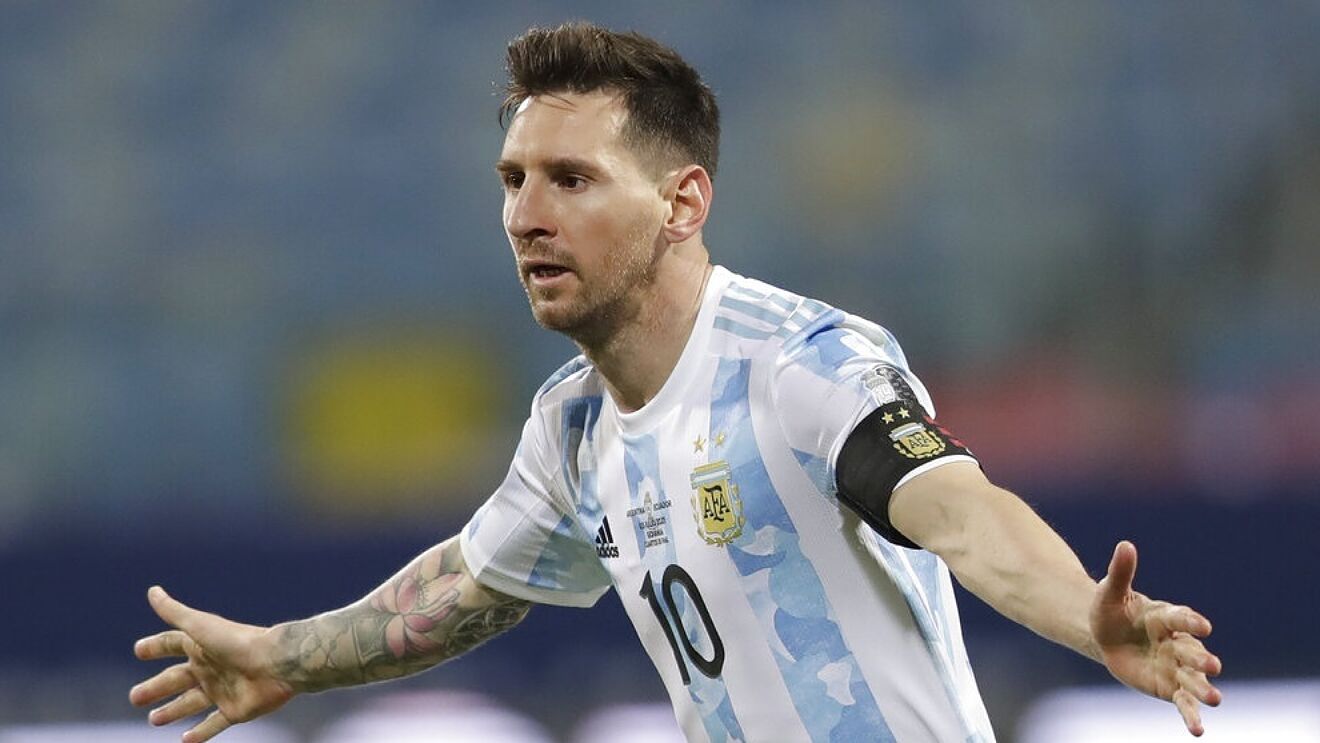 Detail Gambar Messi Argentina Nomer 11