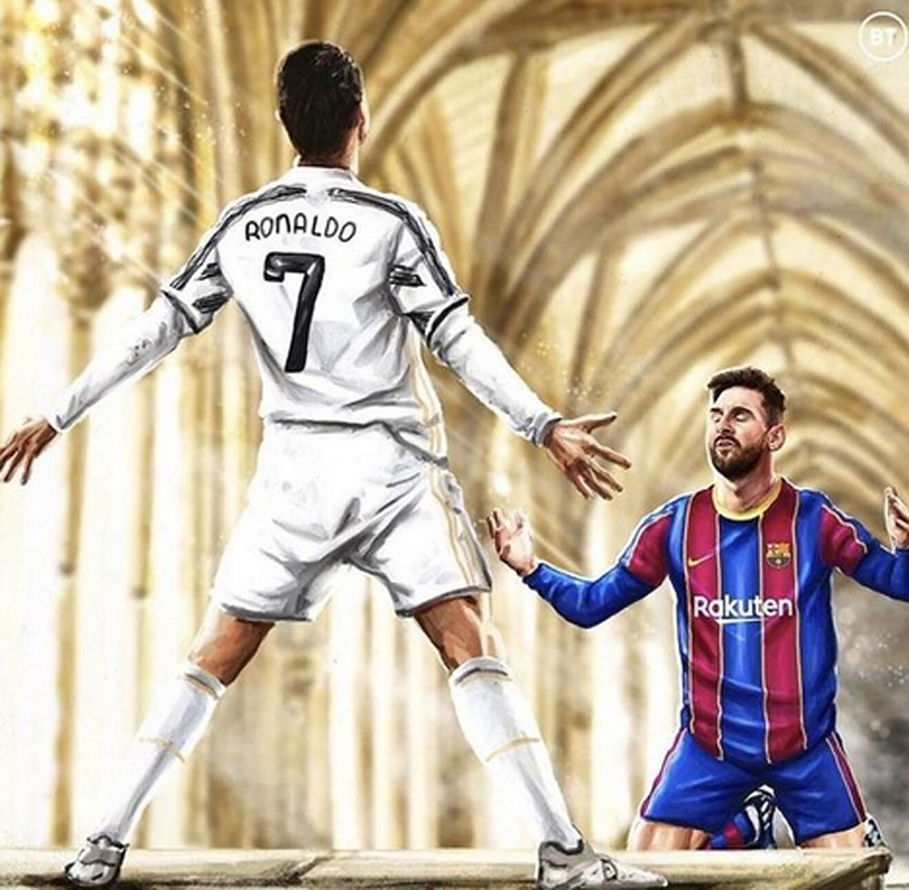 Detail Gambar Messi Dan Ronaldo Nomer 15