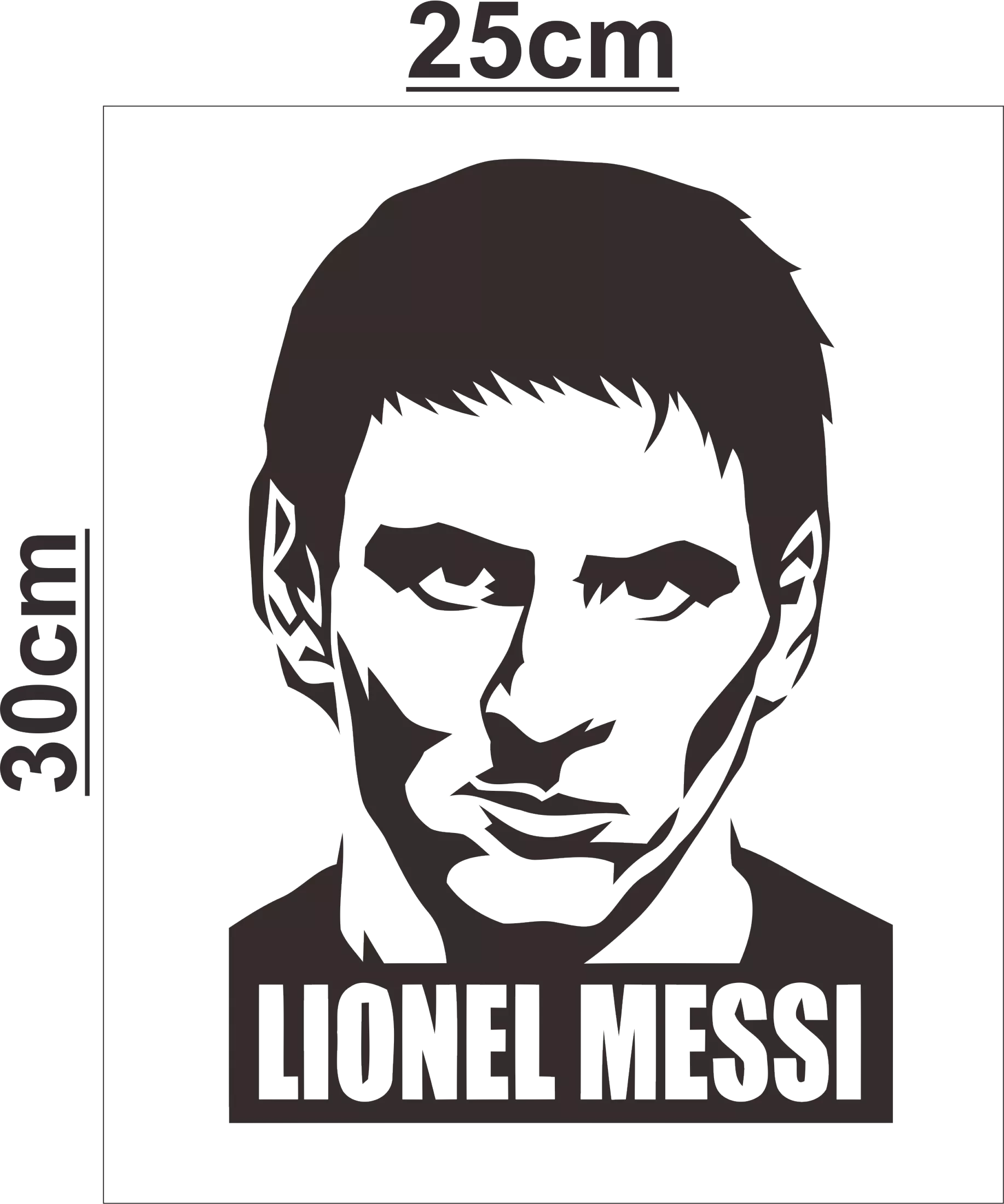 Detail gambar messi hitam putih koleksi nomer 36