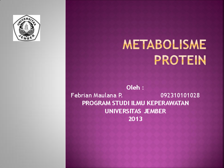 Detail Gambar Metabolisme Protein Nomer 50