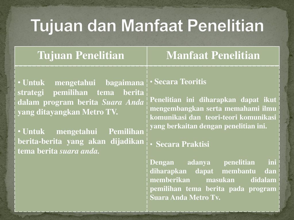 Detail Gambar Metro Tv Manfaat Penelitian Nomer 16