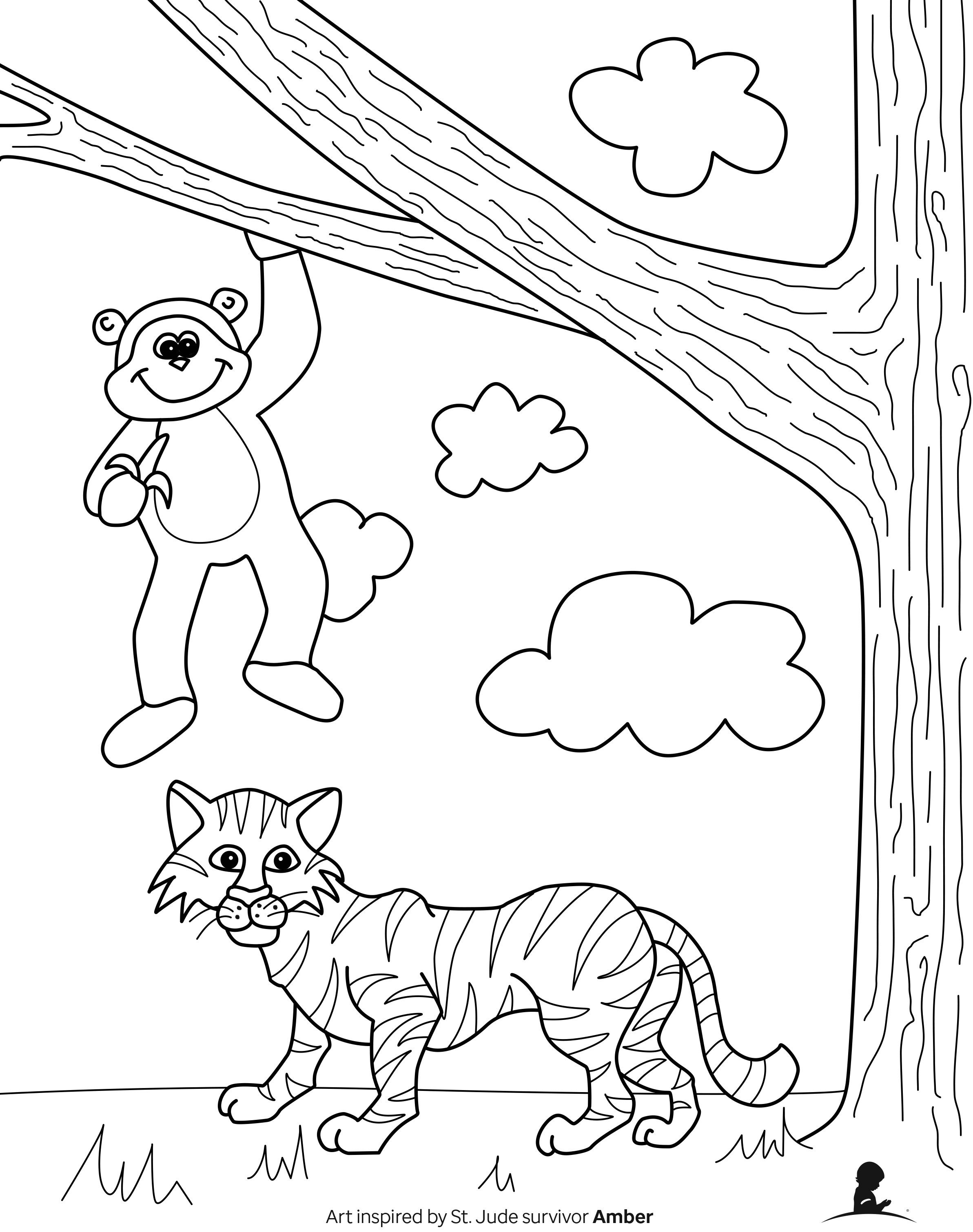 Detail Gambar Mewarna Colouring Picture Forest Nomer 16