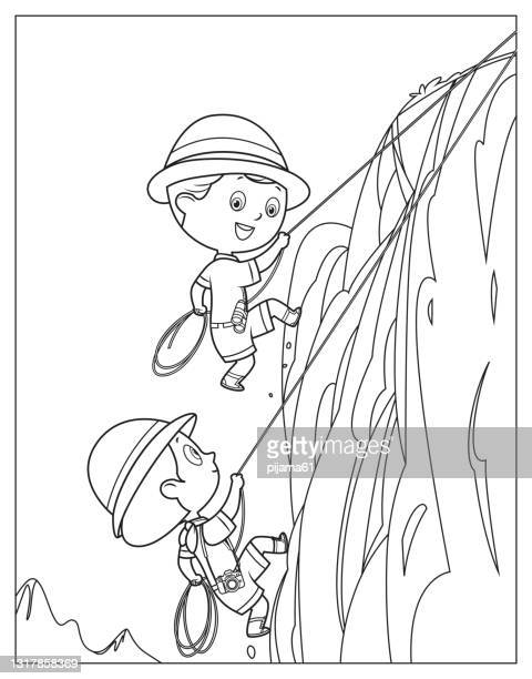 Detail Gambar Mewarna Colouring Picture Mount Nomer 37