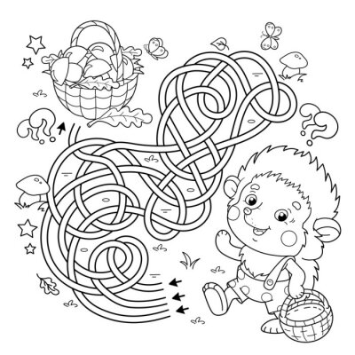 Detail Gambar Mewarna Colouring Picture Mount Nomer 45