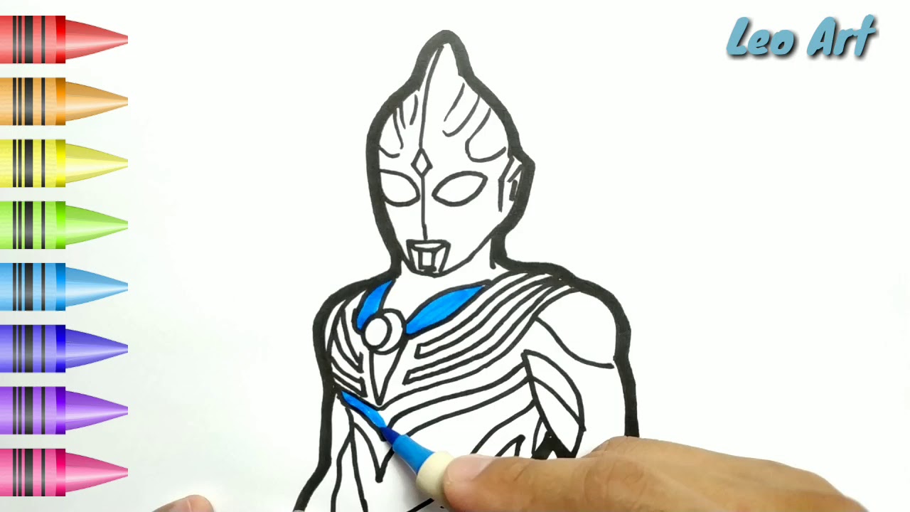 Detail Gambar Mewarna Ultraman Nomer 50