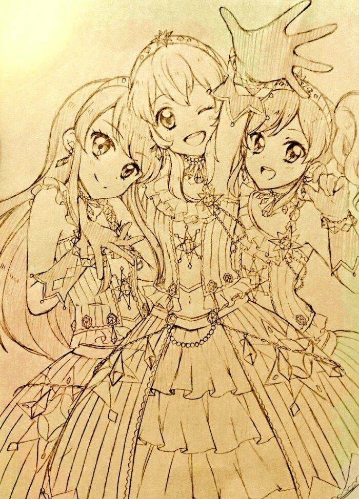 Detail Gambar Mewarnai Aikatsu Ichigo Nomer 22