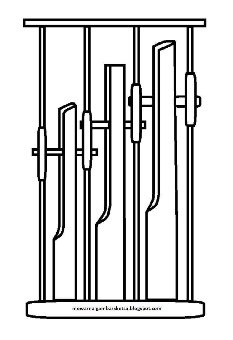 Detail Gambar Mewarnai Alat Musik Tradisional Nomer 11