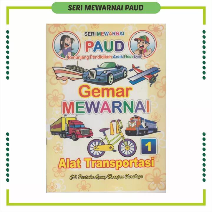 Detail Gambar Mewarnai Alat Transportasi Nomer 45