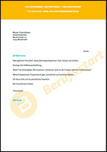 Bewerbungsschreiben Hochschulabsolvent - KibrisPDR