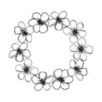 Detail Blumenkranz Gezeichnet Nomer 8