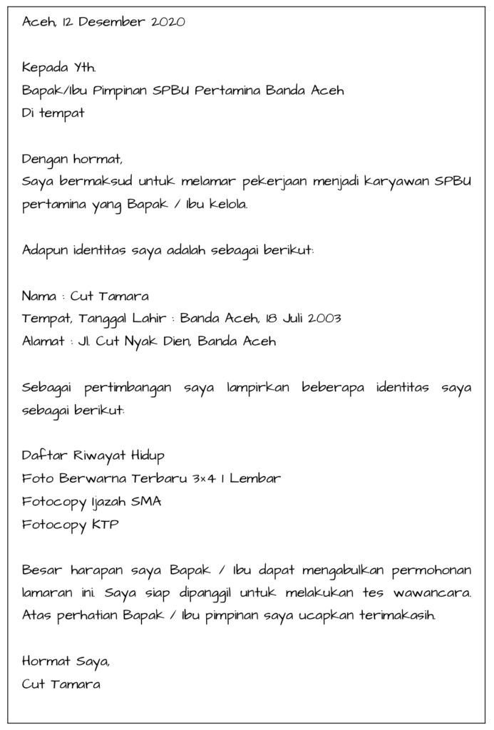 Detail Contoh Surat Izin Spbu Pertamina Nomer 11