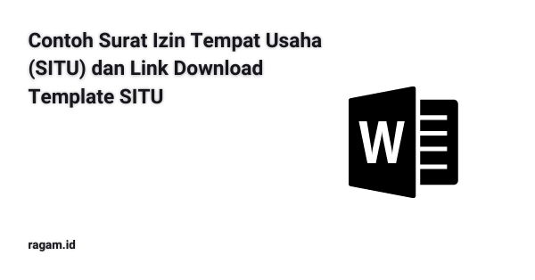 Detail Contoh Surat Izin Tempat Usaha Nomer 50