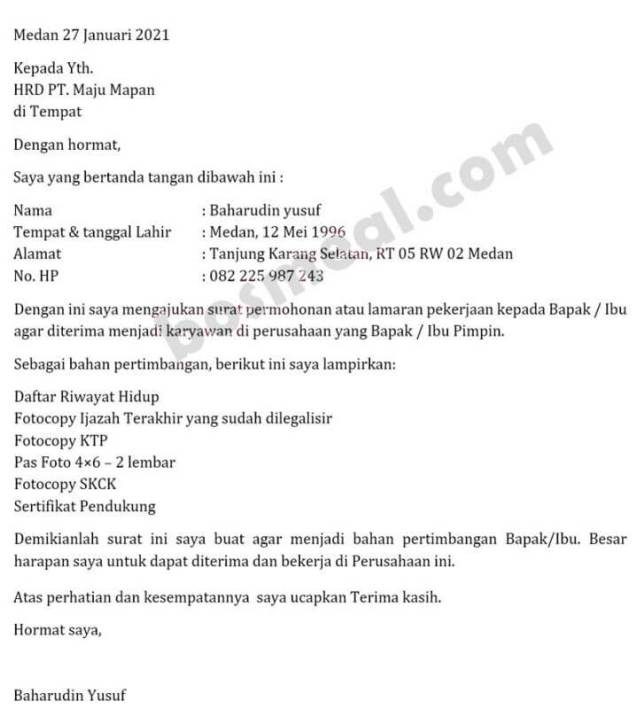 Detail Contoh Surat Izin Tidak Masuk Kerja Pns Nomer 55